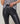 Legging en cuir stretch navy – Rodier, vue 4