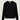Pull à capuche en cachemire 2 fils noir – Rodier