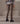 Legging en cuir stretch marron taupe – Rodier, vue 4
