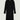 Robe midi en maille à côtes noir – Rodier