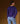 Cashmere round-neck sweater - Dark purple