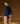 Round neck cashmere sweater - Navy Blue
