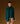Round-neck cashmere sweater - Duck Green