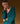Cashmere V-neck sweater - Duck Green