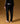 Pantalon droit en cachemire - Noir