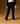 Pantalon large en cachemire - Noir