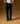 Pantalon large en cachemire - Noir