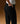 Pantalon large en cachemire - Noir