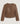 Veste courte en cuir - Marron Camel