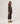 Gilet ouvert oversize - Marron Havane