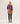 Striped boat-neck pullover - Fuchsia