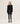 Jupe courte en laine bouillie - Noir