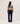 Pantalon large en cachemire - Bleu Marine