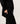 Pantalon large en cachemire - Noir
