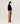 Wide cashmere sweater - Navy Blue