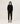 Wide cashmere sweater - Black
