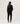 Wide cashmere sweater - Black