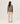 Oversized cashmere V-neck sweater - Beige