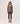 Oversized V-neck cashmere sweater - Havana Brown