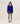 Oversized V-neck cashmere sweater - Ultramarine Blue