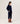 Oversized cashmere V-neck sweater - Navy Blue