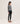 Oversized cashmere V-neck sweater - Pearl Gray