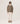 Cashmere V-neck oversized pullover - Beige