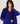 Oversized V-neck cashmere sweater - Ultramarine Blue