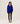 Oversized V-neck cashmere sweater - Ultramarine Blue