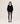 Oversized V-neck cashmere sweater - Black
