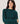 Round-neck ribbed cashmere sweater - Duck Green