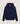 Pull à capuche en cachemire 2 fils - Bleu Marine