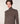 Pull col roulé en laine mérinos - Marron Ecorce