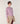 High-neck merino wool sweater - Candy Pink