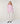 Pull oversize en grosse maille chiné - Rose Pale