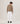 Round neck merino wool sweater - Camel Brown
