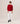 Round-neck merino wool sweater - Red