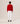 Round-neck merino wool sweater - Red