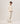 Merino wool V-neck sweater - White Ecru