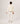 Merino wool V-neck sweater - White Ecru