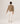 Merino wool V-neck pullover - Dark beige
