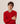 Merino wool V-neck sweater - Red