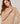 Pull ajouré en coton et laine - Beige Ficelle