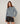 Pull col cheminé chiné - Bleu