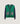 Tricolor merino wool vest - Emerald Green