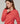 Pull col rond en laine mérinos - Orange Corail