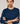 Pull col rond en laine mérinos - Bleu Petrole