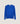 Round-neck merino wool sweater - Sapphire Blue
