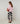 Oversized wool V-neck sweater - Pale Pink