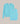 Twin set col rond en soie - Bleu Turquoise
